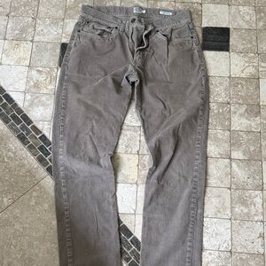 J. Crew Men's Corduroy Pants in Taupe